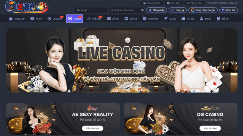 Casino online E88