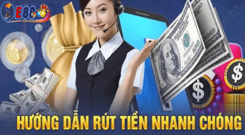 hướng dẫn rút tiền e88