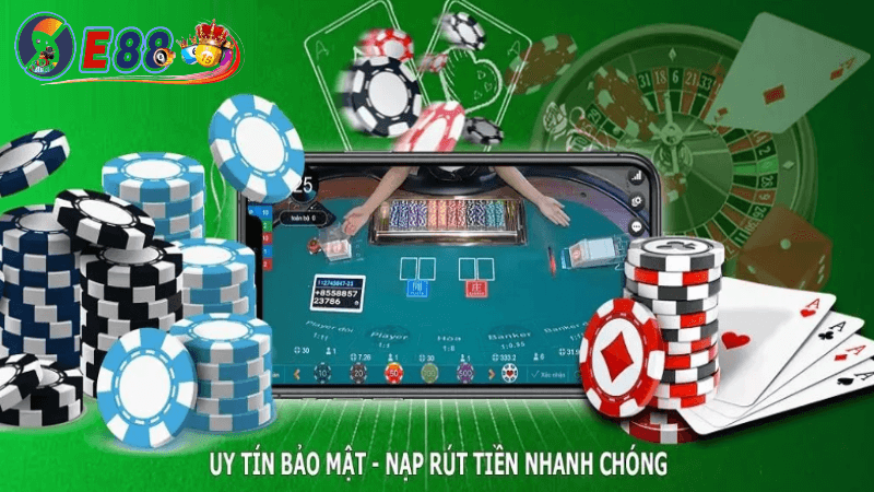 Baccarat game tại E88